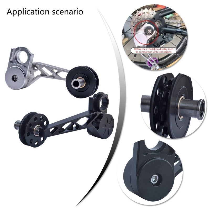1PC Rear Guide Chain Tensioner 5/6/7 Speed Bicycles Adjuster Converter Guide