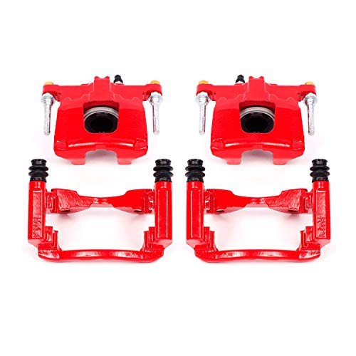 Rear Red Powder Coated Brake Caliper Pair for Dodge Nitro 2007-11 |Jeep