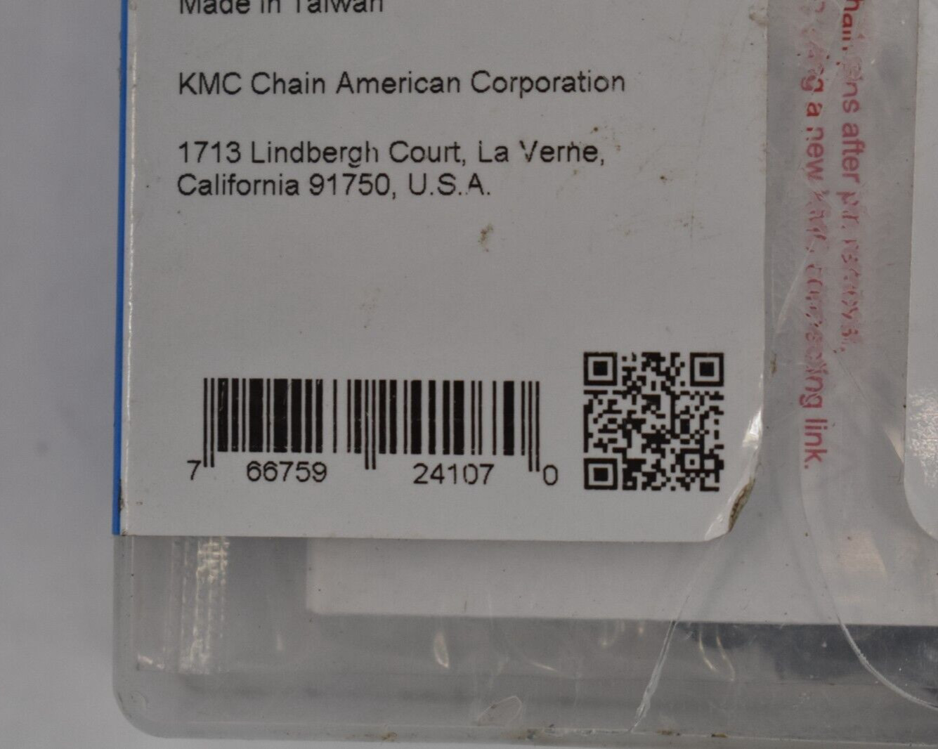 KMC S1 Single Speed 1/2 x 1/8 Internal Geared Hub Bike/Fixie Bicycle Chain