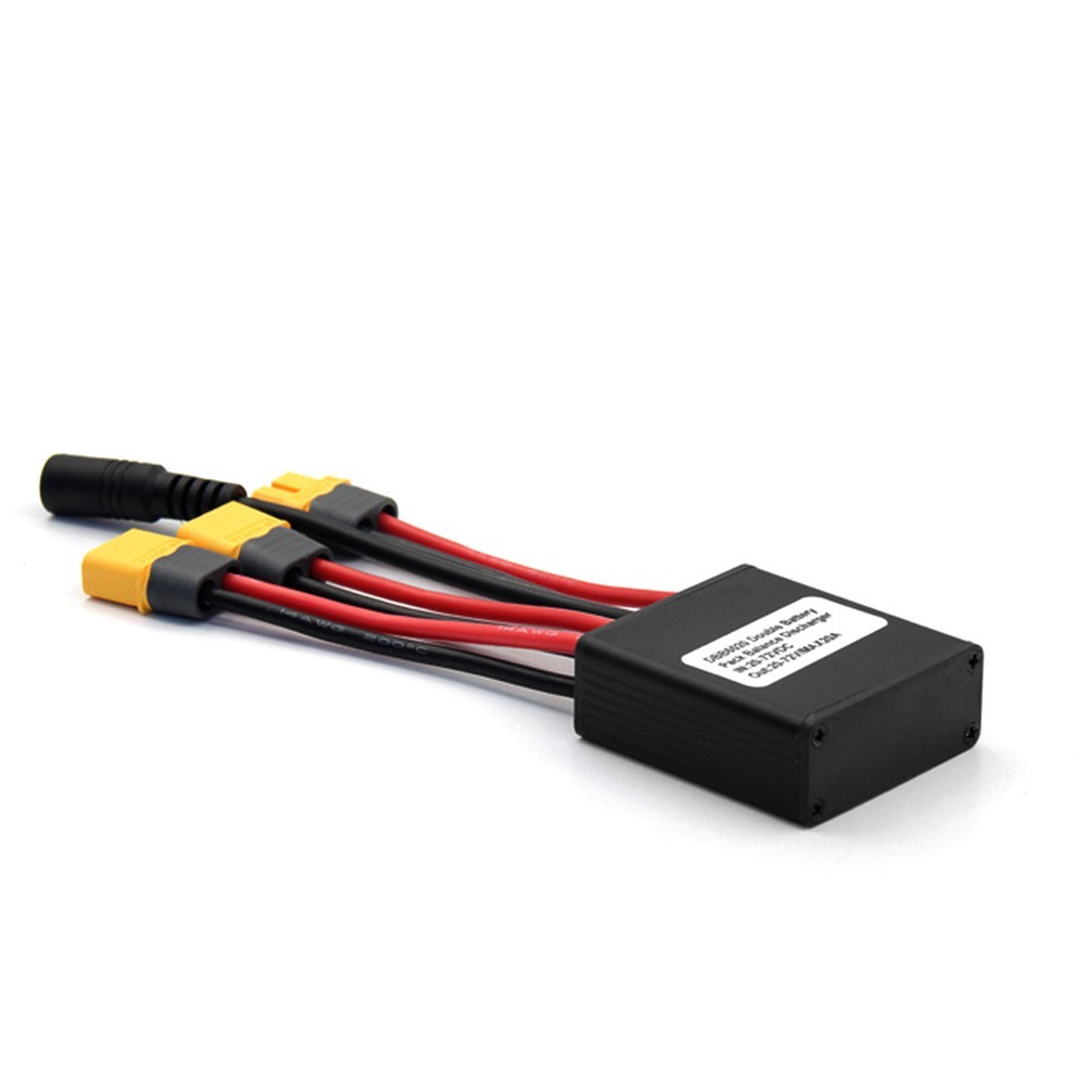 Dual Battery Connection Adapter with Charging for port for 12V 72V 20A For Ebike