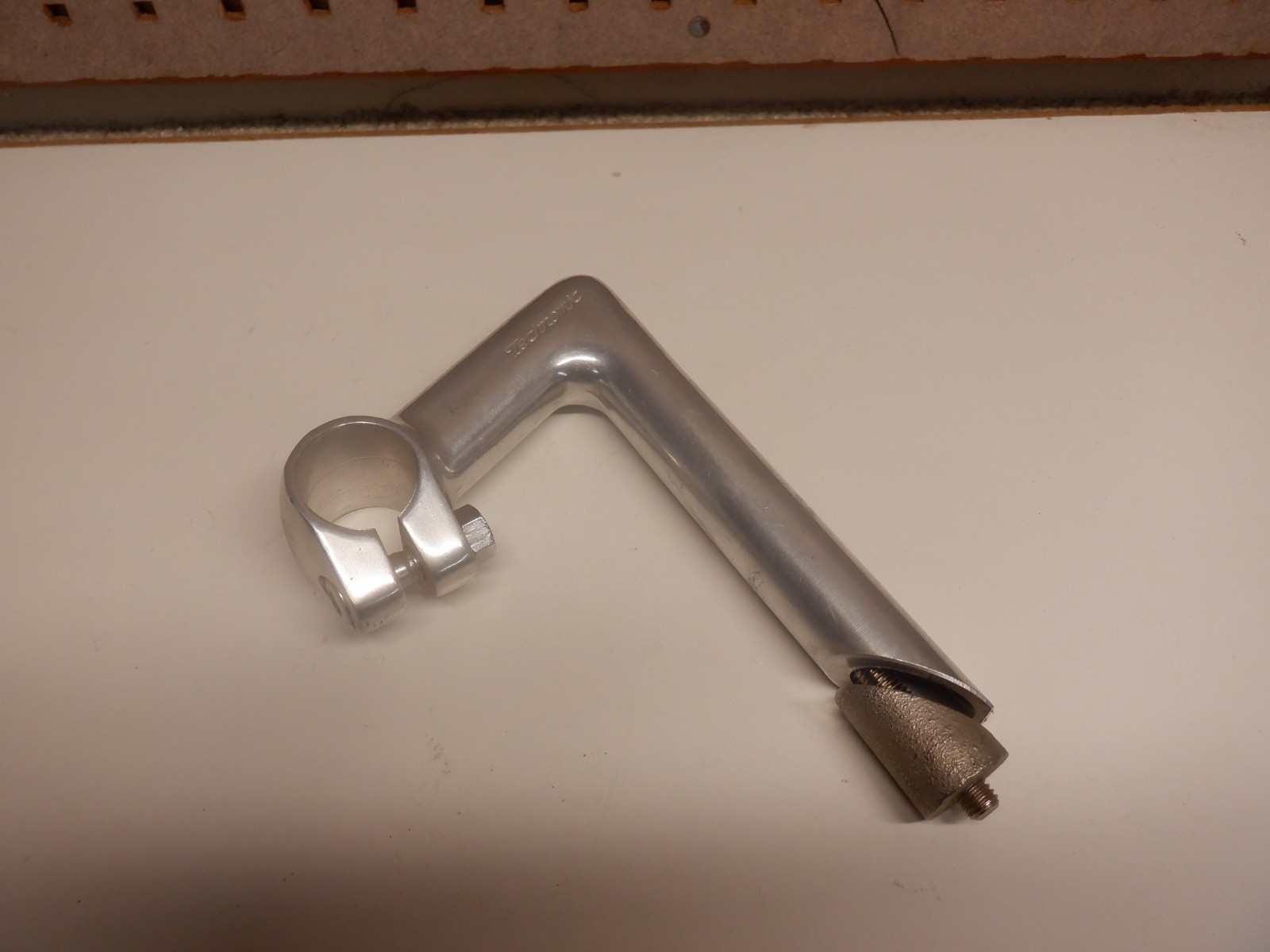 Vintage Nitto «Technomic» Stem – 8 cm -22.2 -25.4 clamp -Silver -NOS «Take off»