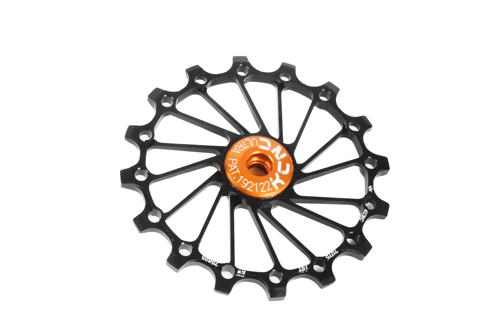KCNC Road MTB Bike Derailleur Oversized Pulley Sealed Bearing 16T Black