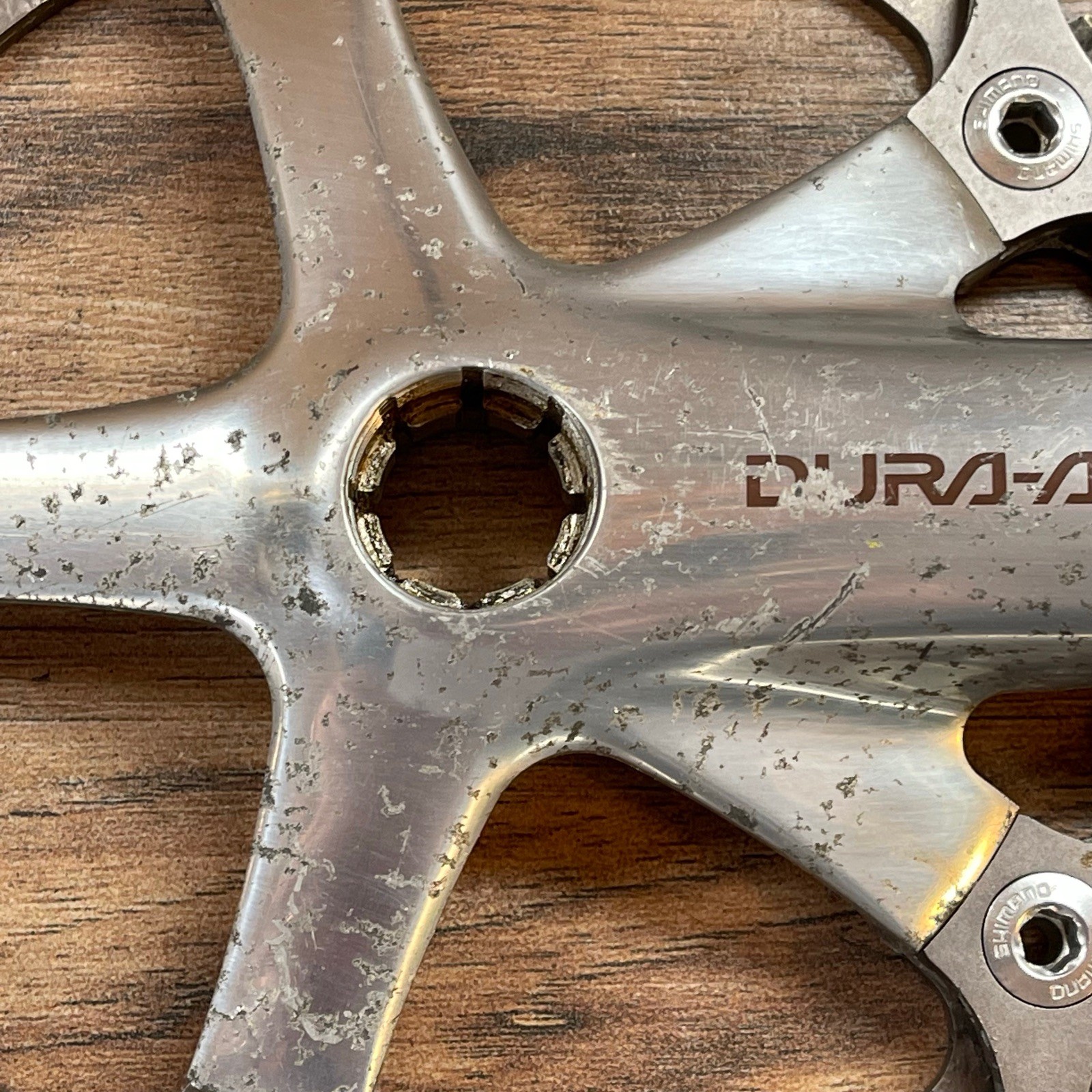 Dura-Ace FC-7700 Double Crankset 53 / 39 Octalink V.1 172.5
