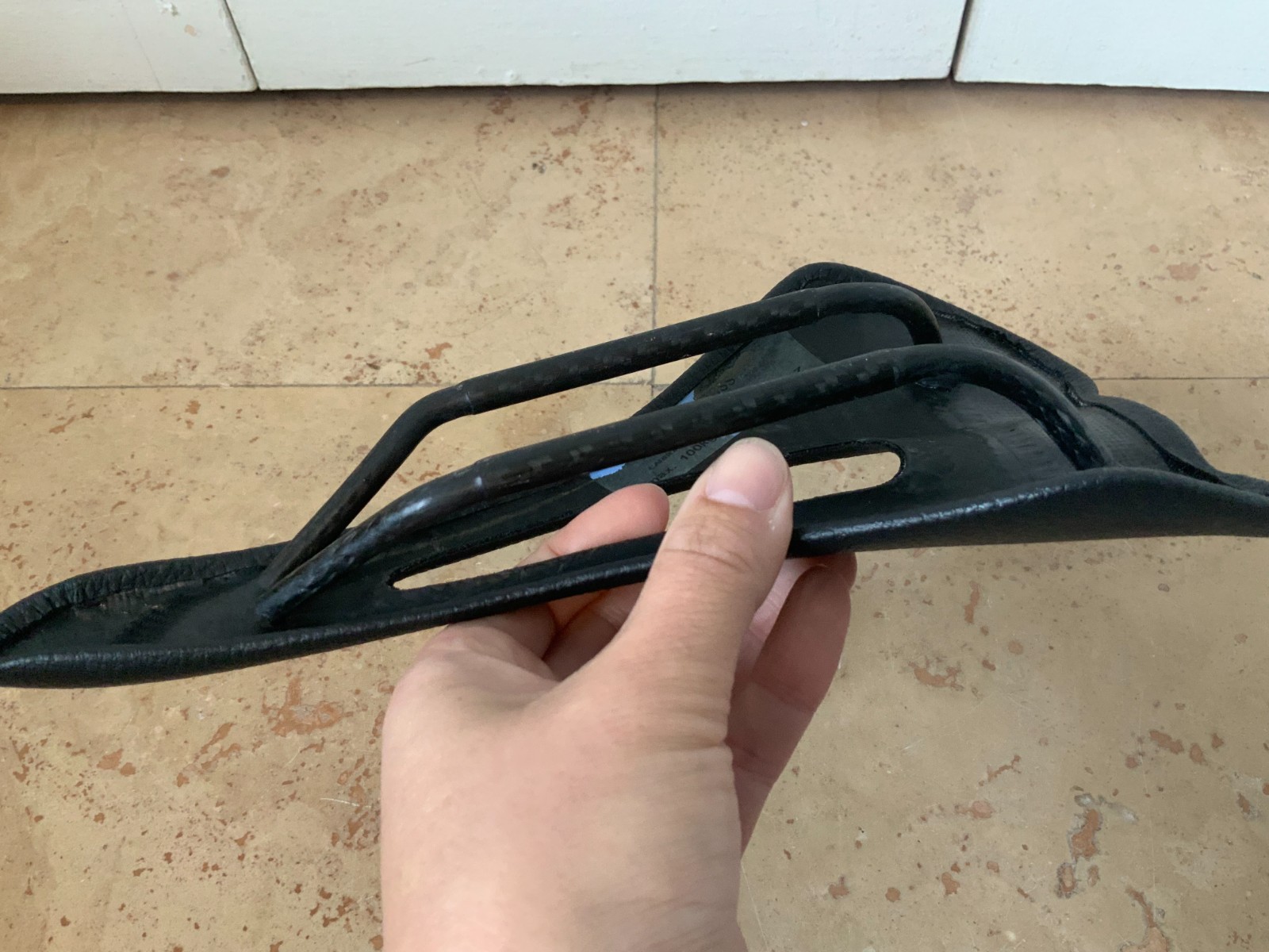 AX Lightness Carbon Fiber Bike Saddle Ultralight 96g Cutout Road