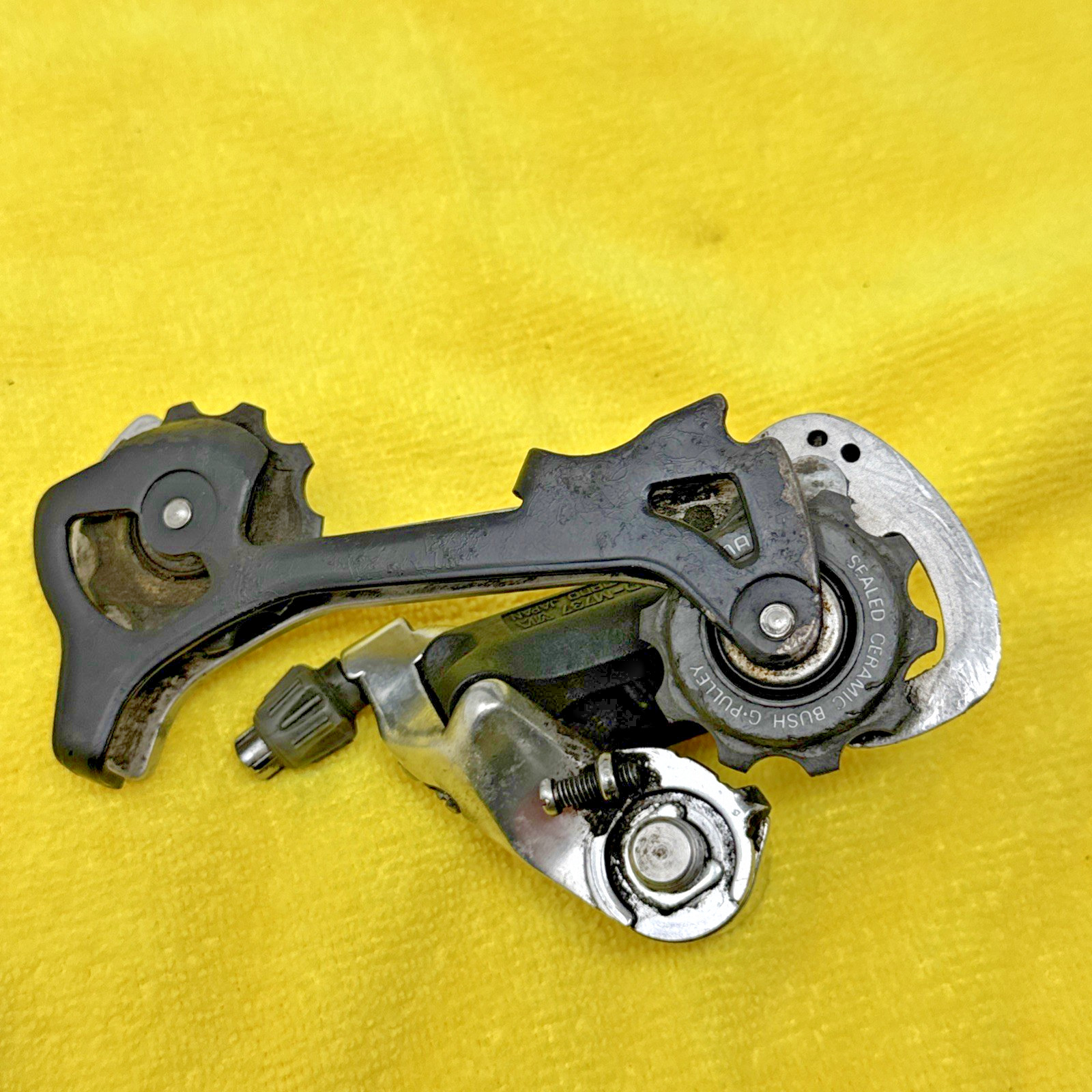 Shimano Deore XT RD-M737 Rear Derailleur Integrated 8SIS 8 Speed Vintage 90s MTB