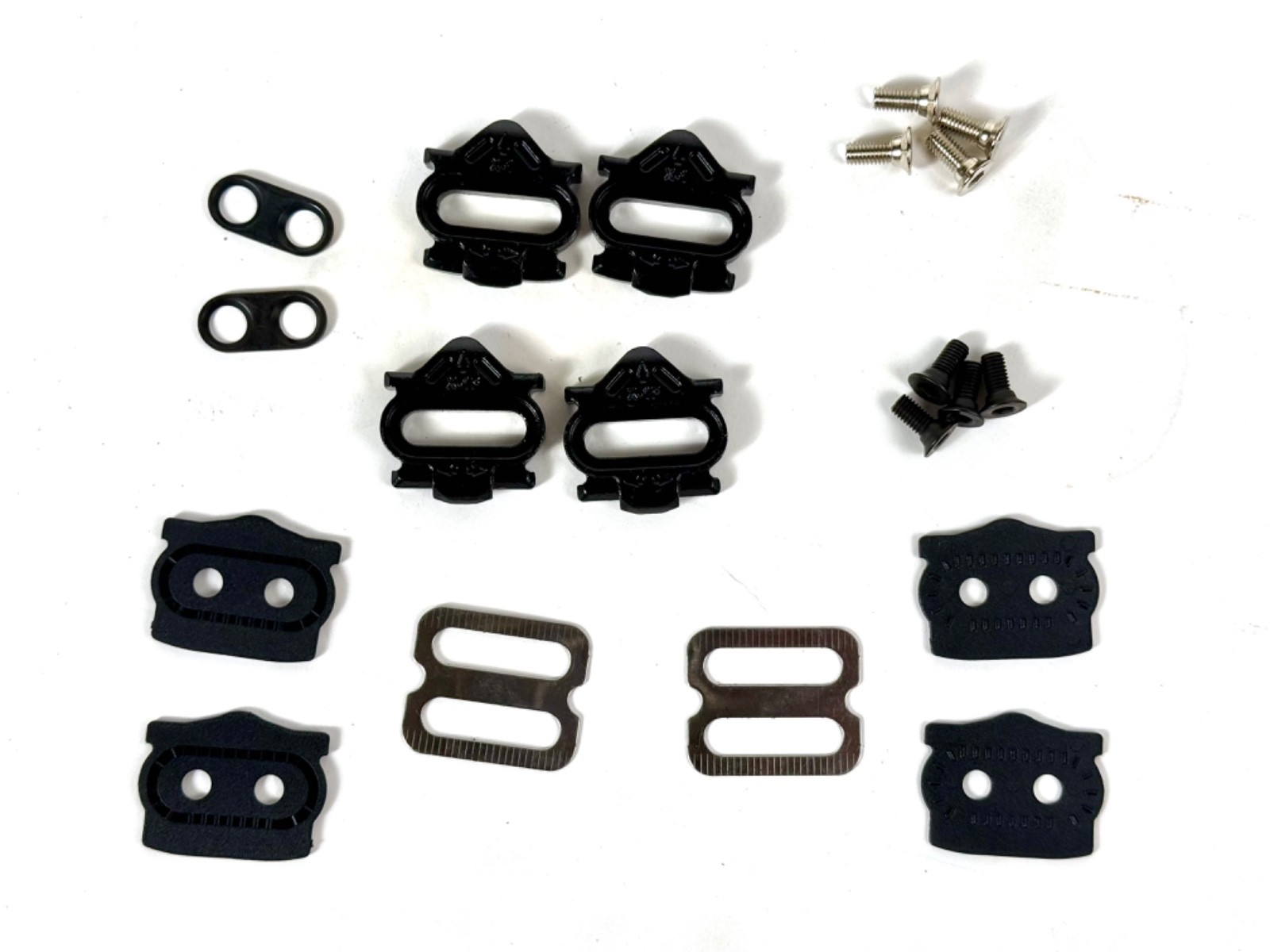 HT Components T2 Enduro Race Mountain Bike CrMo Clipless Pedals + new cleats MTB