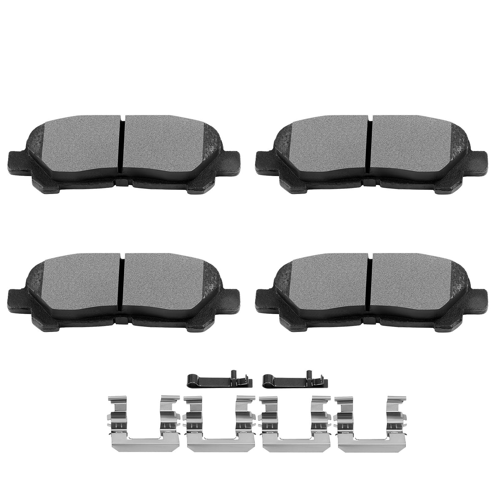 Ceramic Discs Brake Pads,SCITOO Rear Brake Pads fit for 2008 2009 2010 2011 2…