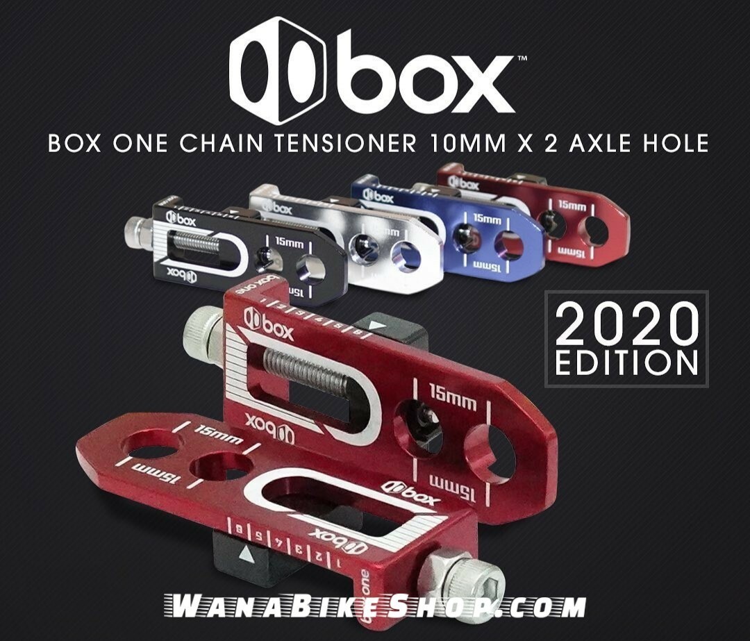 Box One Chain Tensioner 10mm x 2 Axle Hole Black