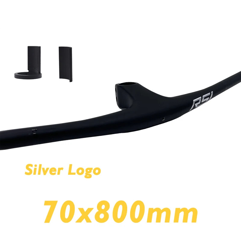 MTB XC Mountain Bike -13 Degree Integrated Carbon Handlebar Flat Bar with Stem
