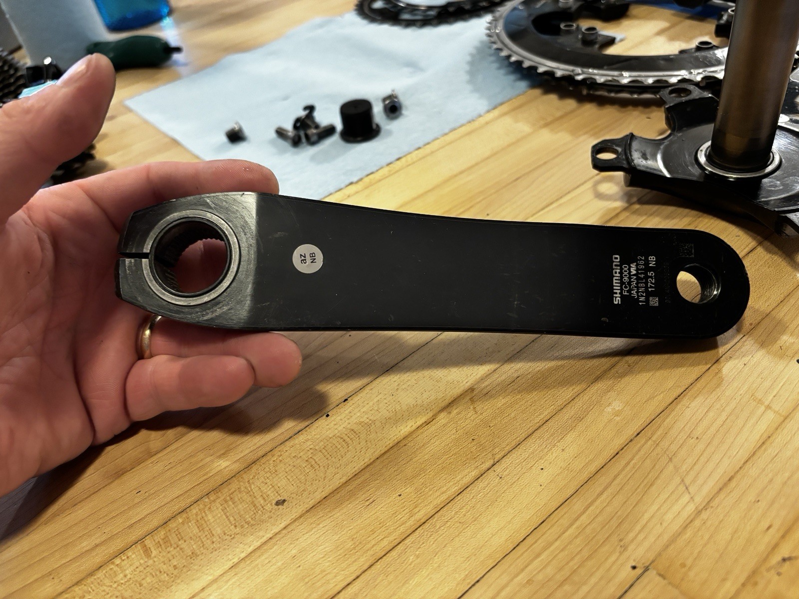 Shimano FC-9000 Crankset 172.5 52/36 OR 50/34