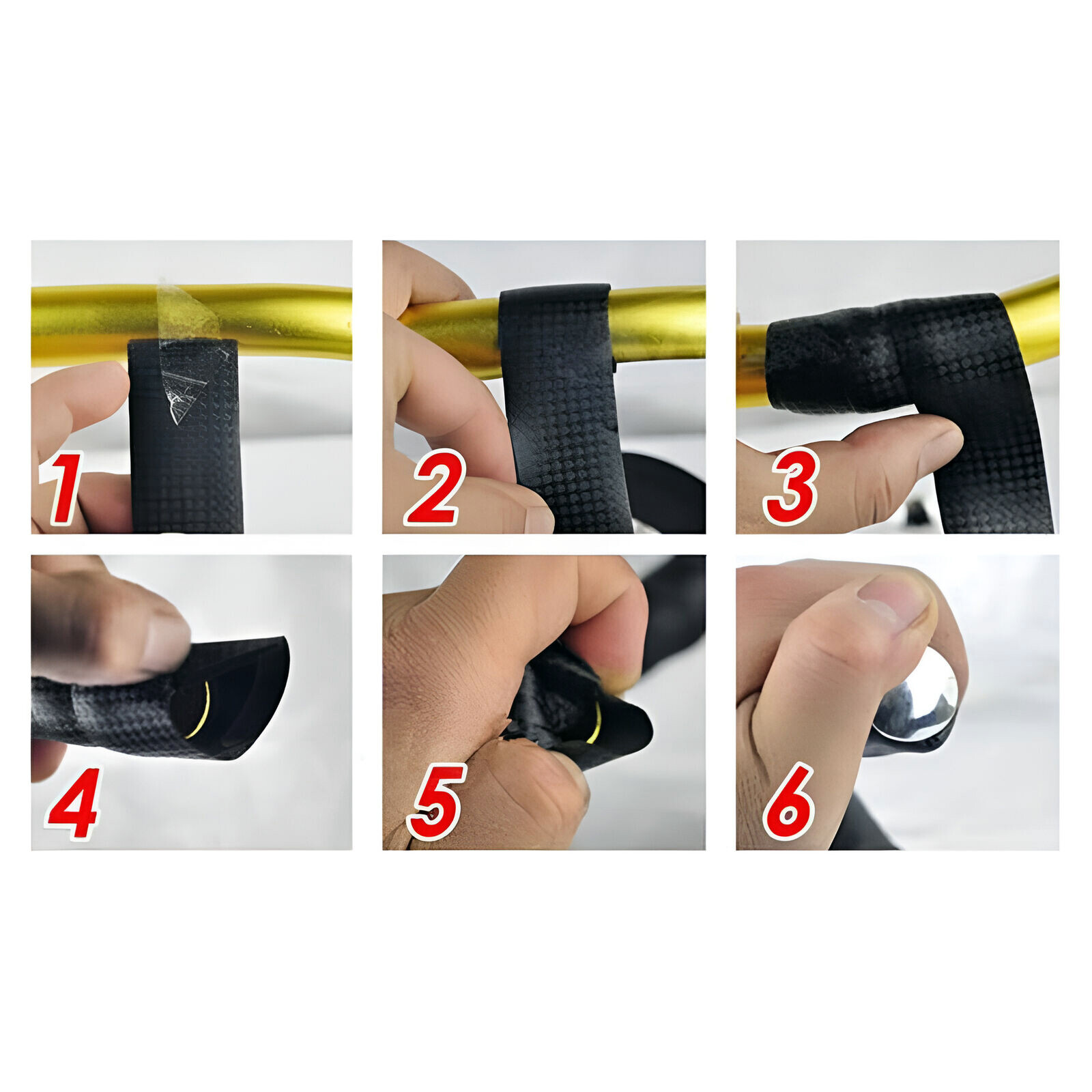 2Pcs Bicycle Handlebar Tape Non-Slip Silica EVA Road Bike Handle Bar Wrap Straps