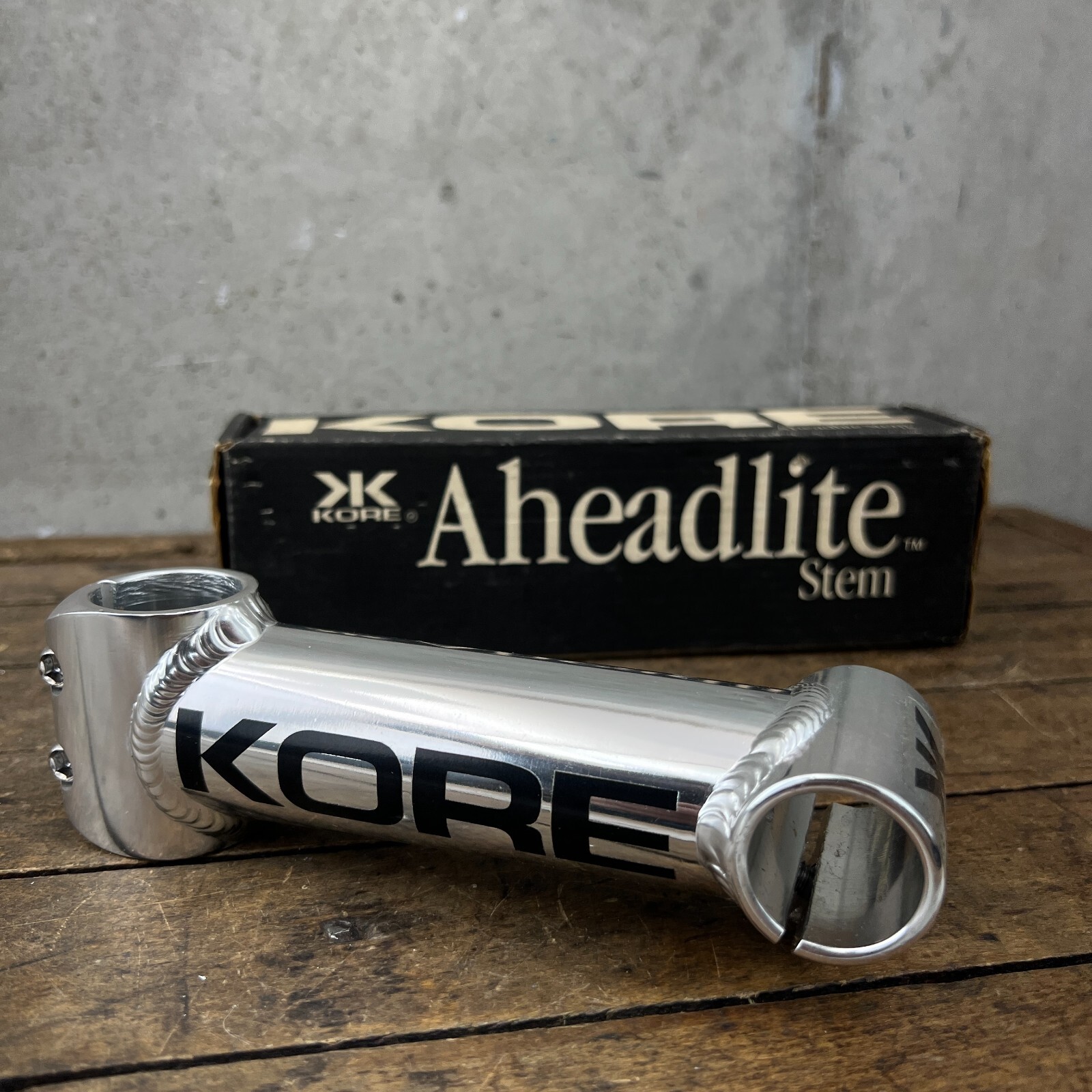 Vintage Kore Aheadlite Stem NOS 1 1/8 Threadless 135 mm 25.4 mm ATB 96 1996