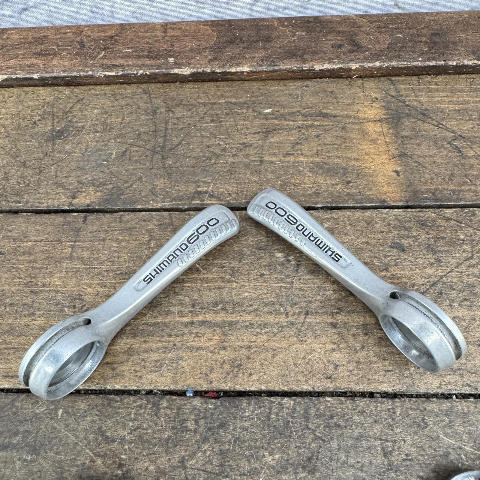 Vintage Shimano 600 Downtube Shifter Set Road Bike FRiction 1980s Eroica