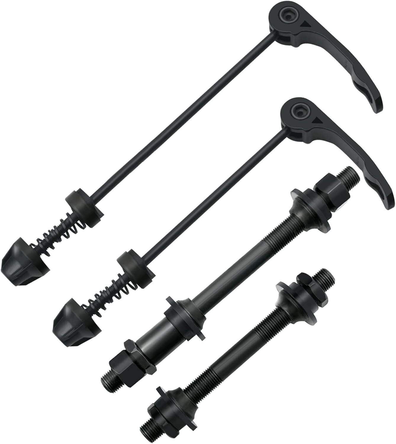 Bike Quick Release Axle Skewer Steel 27 Inch Hub Parts for Road Mountain Cycling