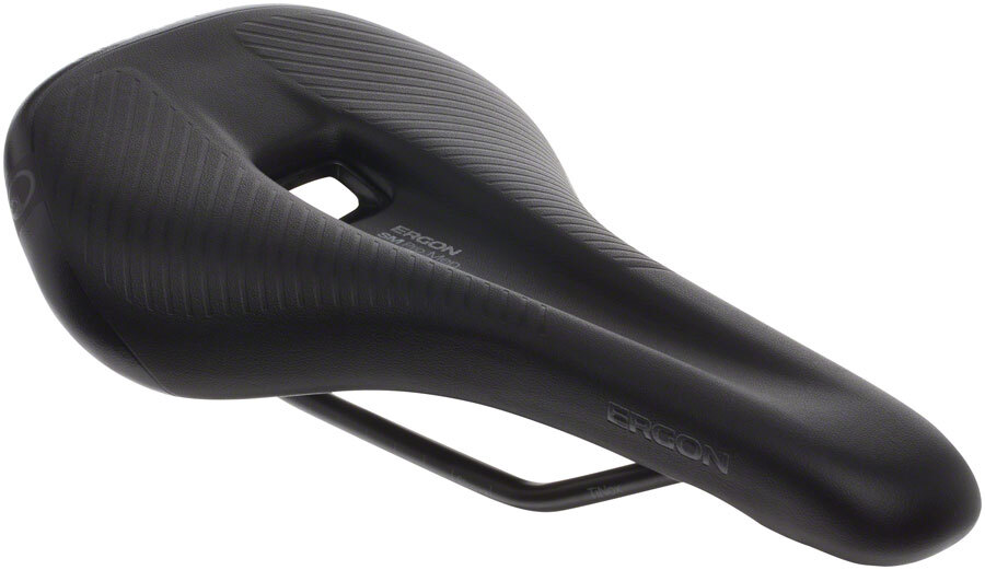 Ergon SM Pro Saddle Titanium Stealth Men’s Medium Large Synthetic Cut Out