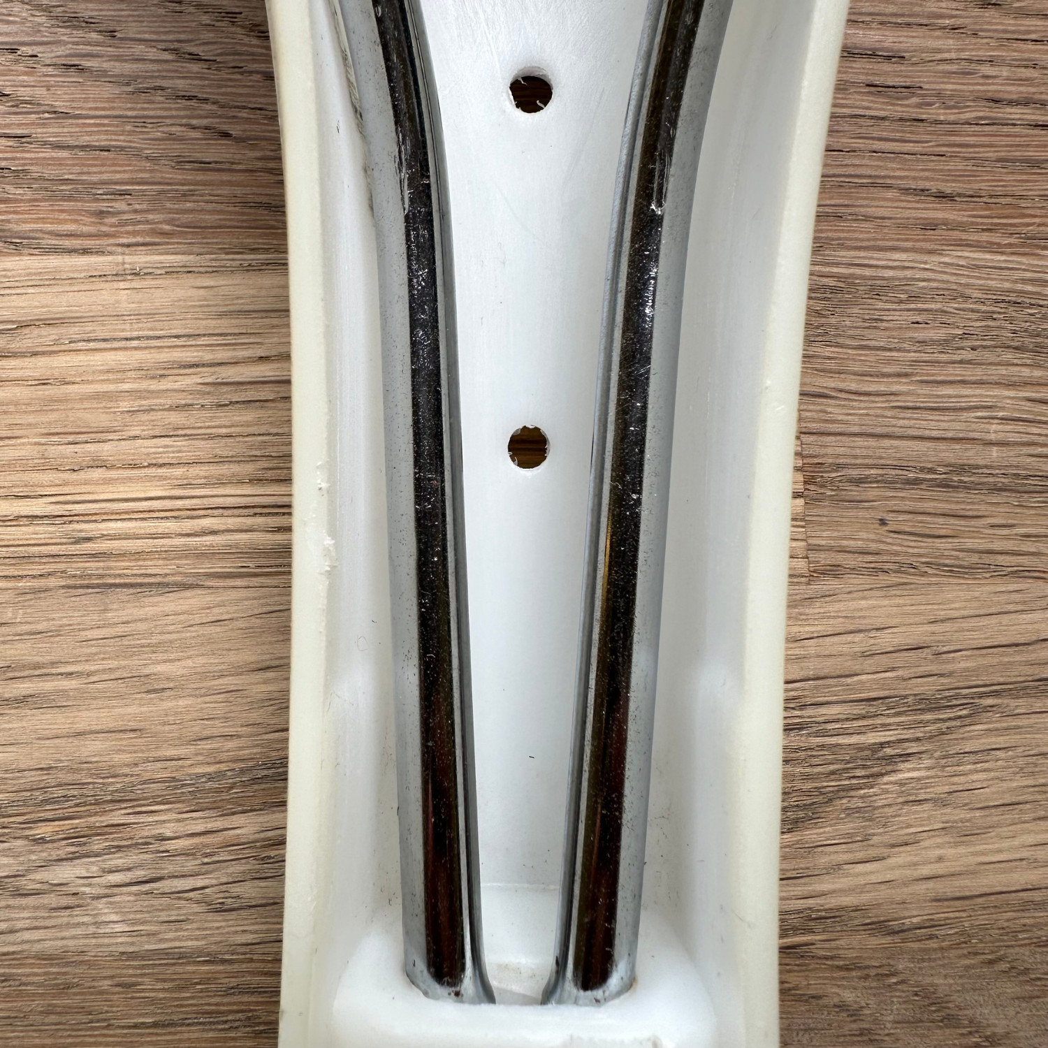 Viscount Dominator Seat 2166 CRACK BMX Old School Freestyle White Taiwan