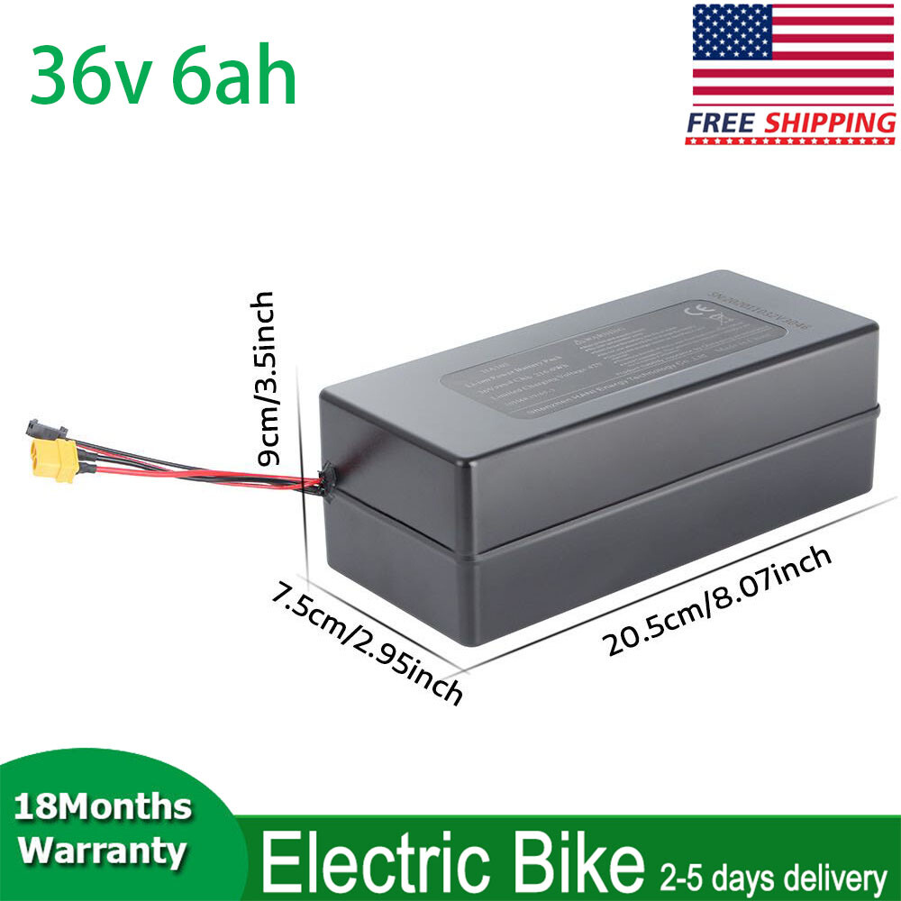 NEW Electric Bike 36V 6AH Li-ion Replacement Battery for Jetson Bolt Pro E Bike
