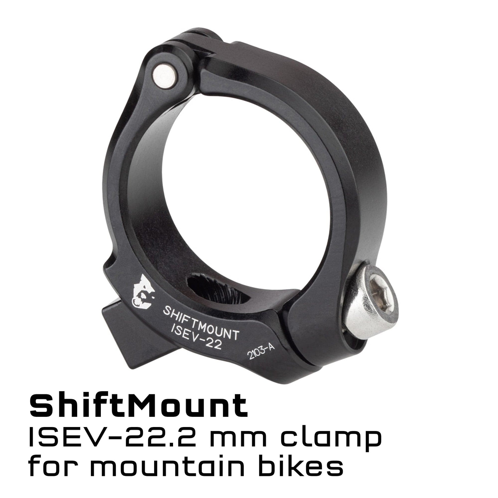 Wolf Tooth ShiftMount Clamp for I-spec EV Shifters – 22.2mm
