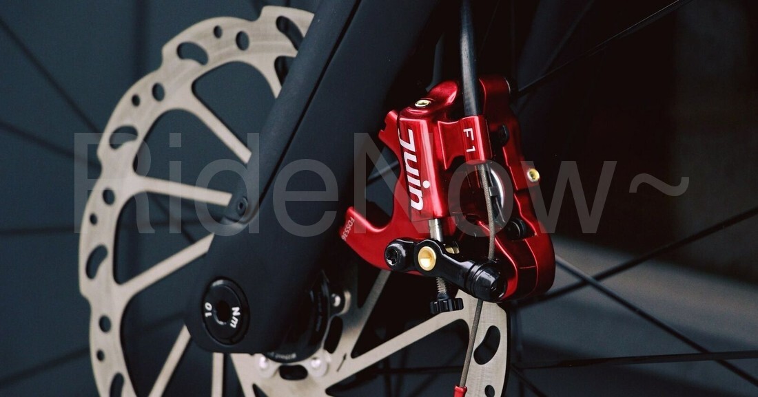 Juin Tech F1 cable Hydraulic Flat Mount Road CX Cycling Bike Disc Brake Calipers