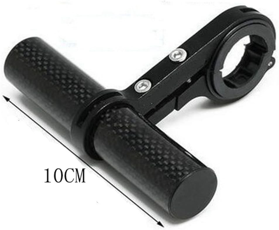 Durable Carbon Fiber Bike Handlebar Extender with Aluminum Clamp – 10cm Length