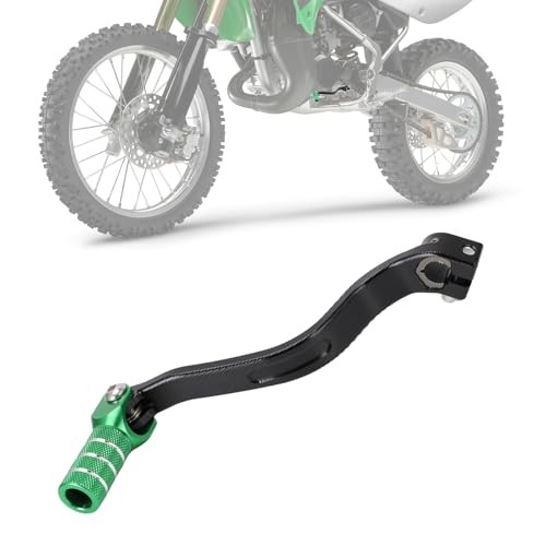 Dirt Bike Gear Shifter Shift Lever Folding Tip CNC for KX85 2014-2024 Green