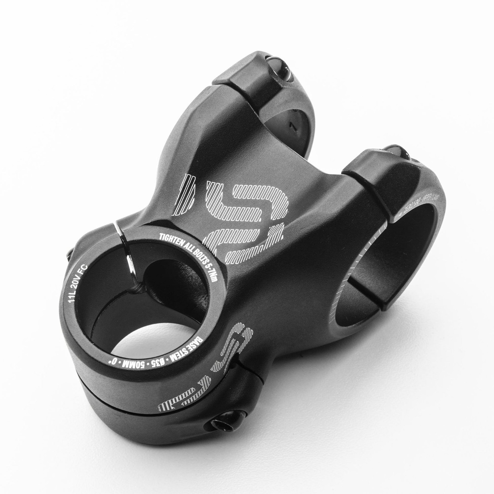 e*thirteen e13 BASE 35 Stem 35mm Clamp 40mm 50mm 0 Degree MTB Black