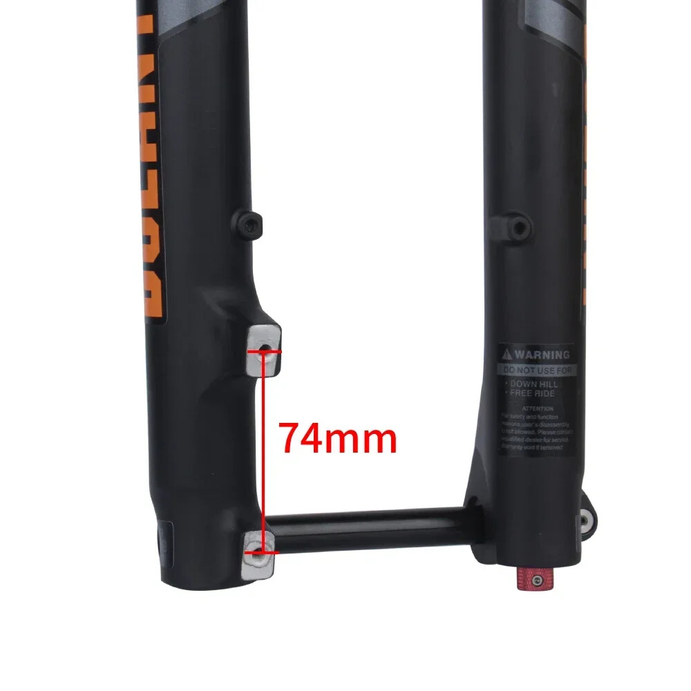 Downhill MTB Double Shoulder Inverted Air Suspension Fork 27.5/29er Travel 175mm