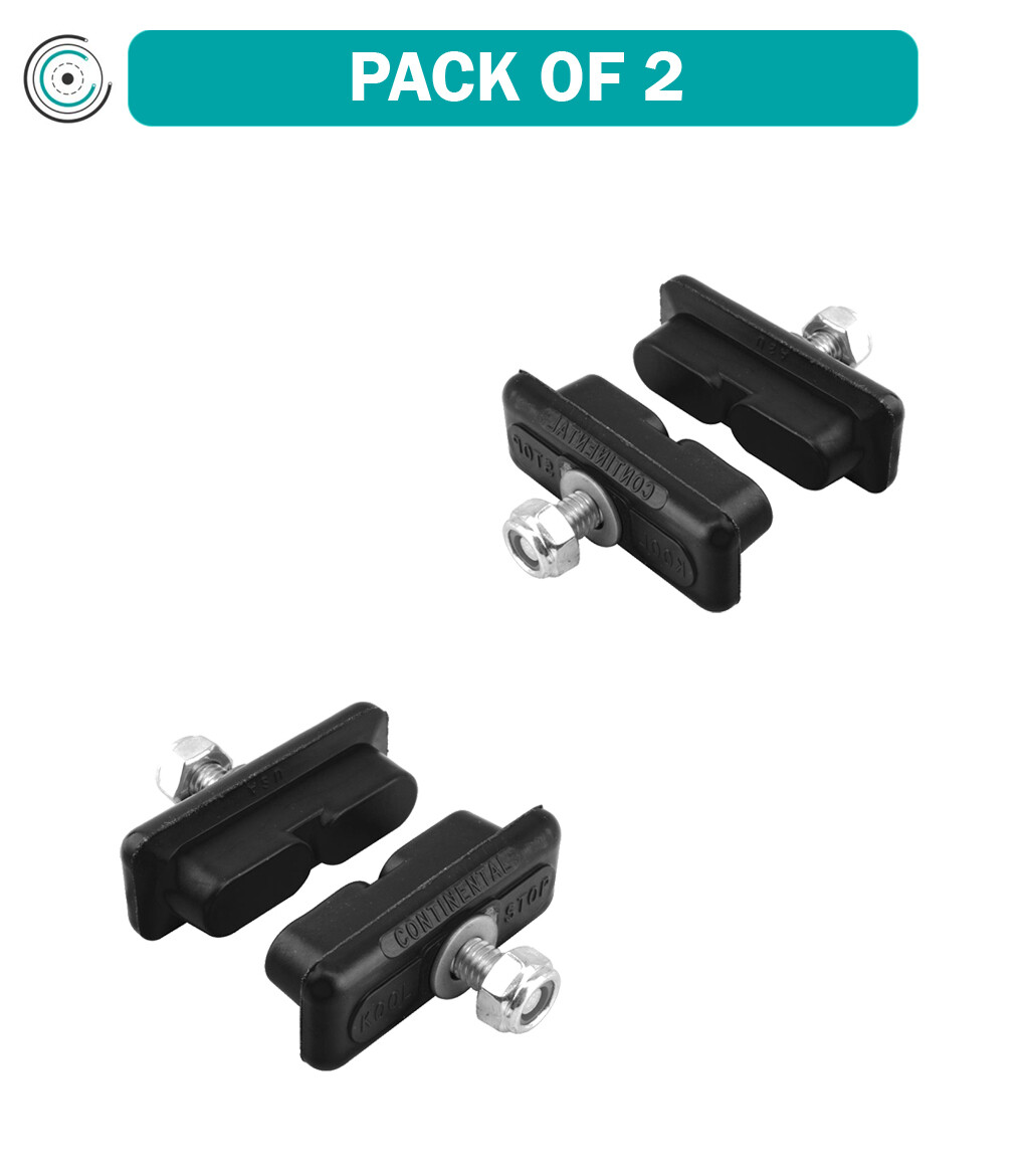 Pack of 2 Koolstop Continental 1 Pair Composite Wheels