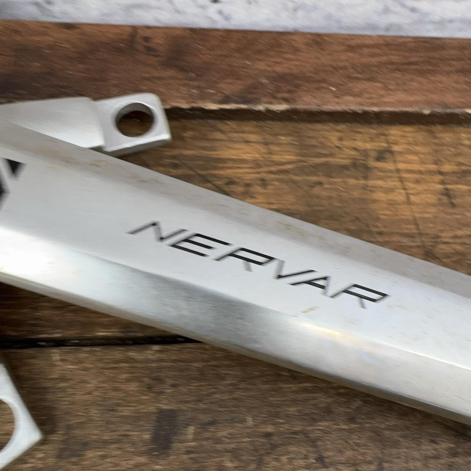 Vintage Nervar Crank Set 170 Mm 122 BCD NOS 9/16 Square Taper France Bike 80s