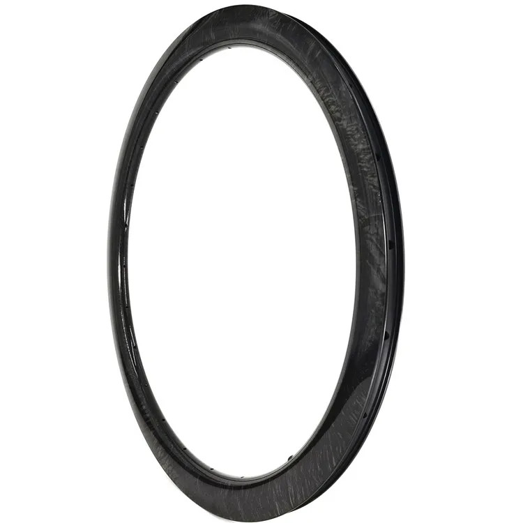 700C 25mm Wide 45/55mm Depth Asymmetric Carbon Road Bicycle Rim Disc Brake Ring