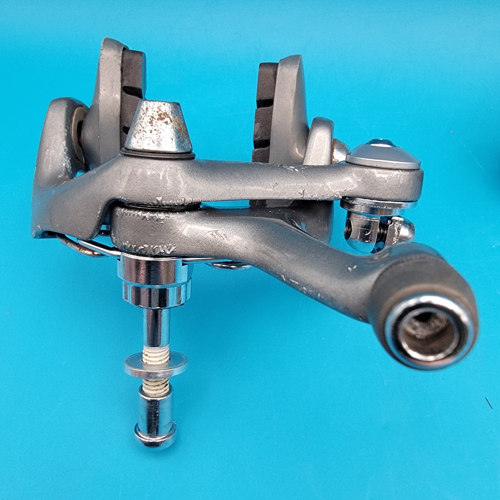 Shimano 600 Tricolor BR-6400 Gray Short-Reach Side-Pull Brake Calipers e18