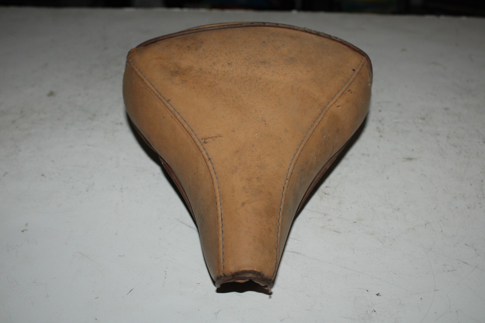 Vintage APersons Cruiser Bike Saddle 220/200mm Brown 791g Comfort USA Shipper!!!