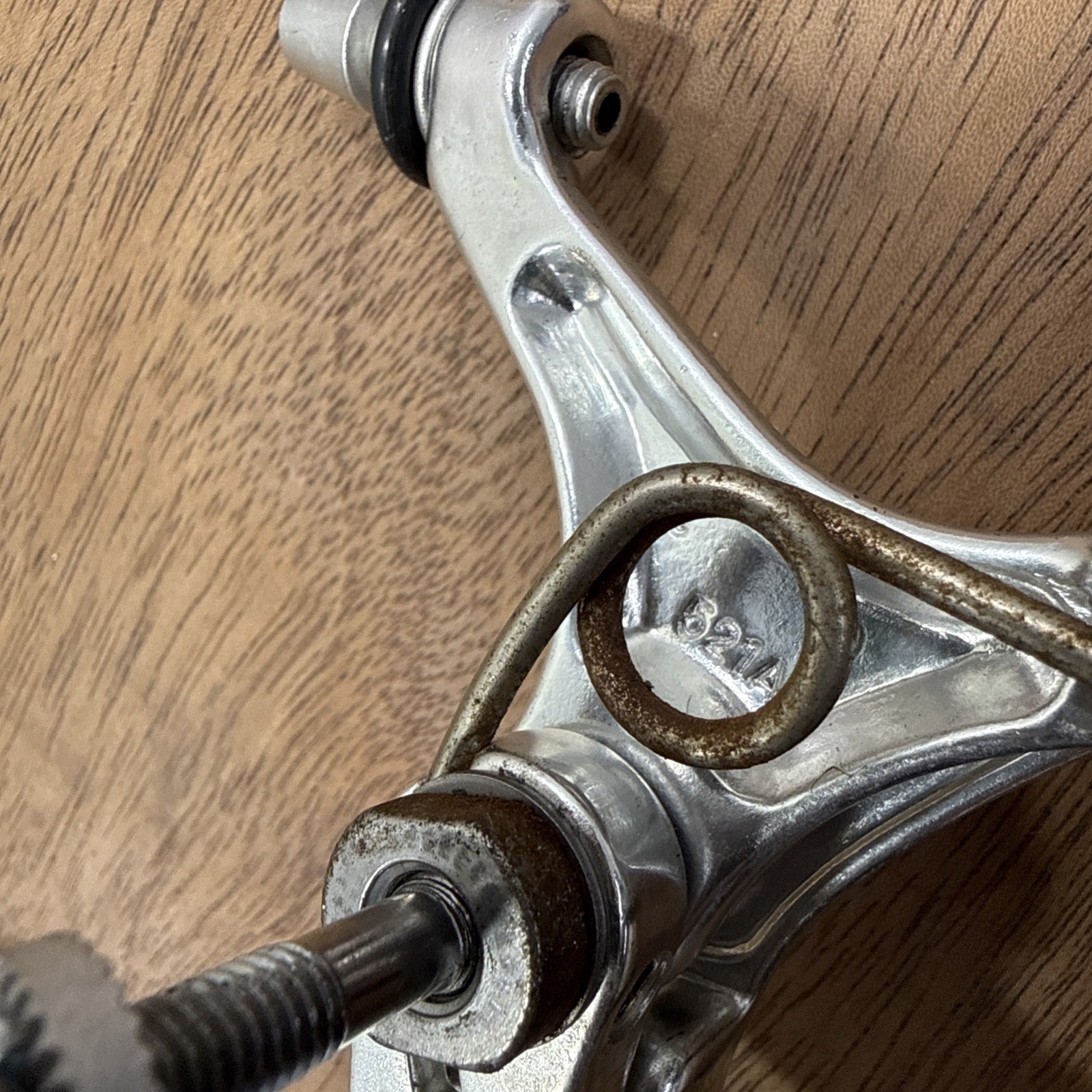 TEKTRO 521A Dual Pivot Road Bike Brake Caliper Set Silver