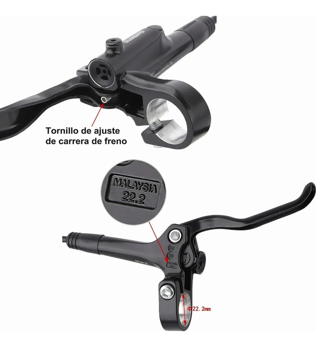 Shimano Mt200 Bicycle Hydraulic Brake Br-mt200 1000x1700mm MTB