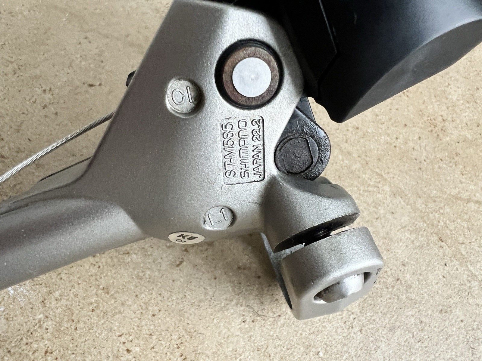 Shimano Deore LX ST-M585 Shifter & Disc Brake Set Dual Control 3×9 Speed MTB XC
