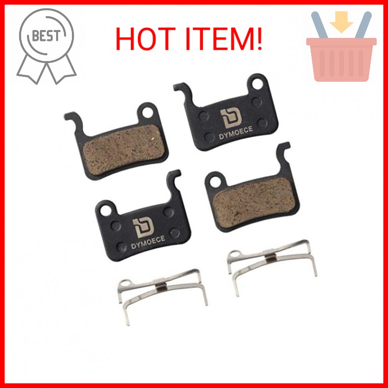 2 Pairs Bicycle Disc Brake Pads Compatible with Shimano Deore XT XTR LX SLX Hone