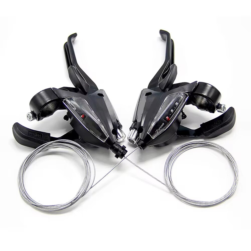 SHIMANO ST-EF500 Shifter Set 3×7 3×8 21/ 24 Speed V-Brake Lever Fit ST-EF51 MTB