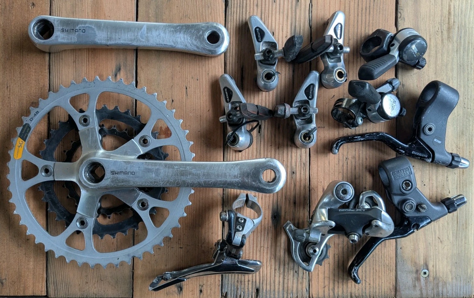 Shimano Deore XT 7 Speed Partial/Mini Groupset
