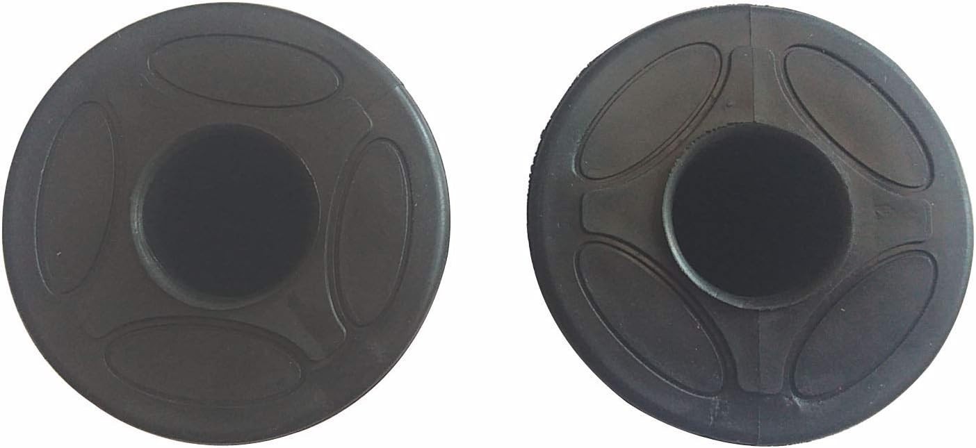 7/8» 22mm Black Handlebar Grips for ATV