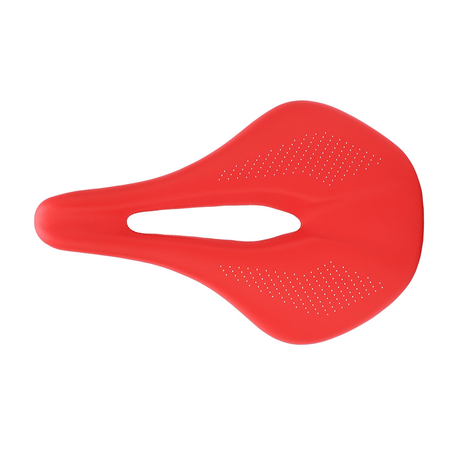 155mm Widen Carbon Fiber Leather Saddle Cushion Hollow Cycling Road Bike
