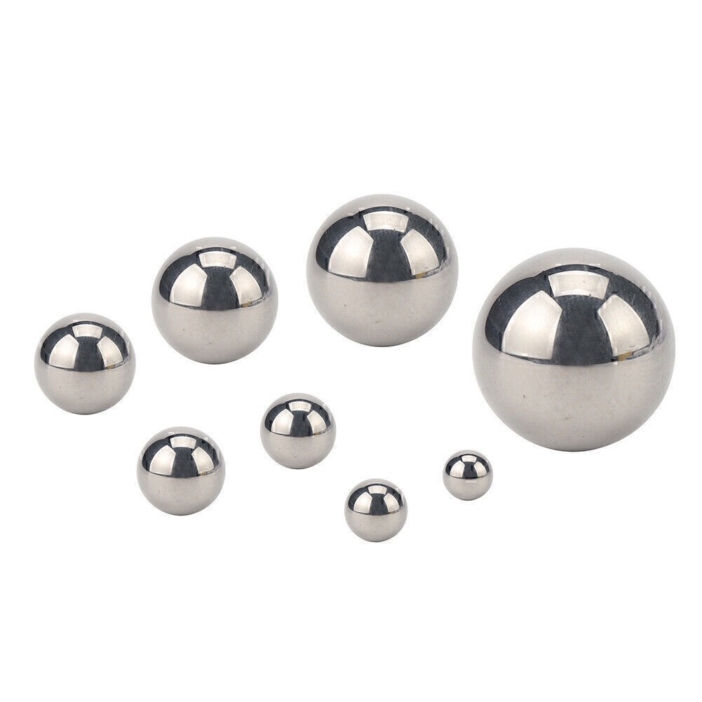 300 Piece Assorted Loose Bicycle Bearing Balls 1/8″,3/8″,5/16″,5/32″& 1/4″ etc.