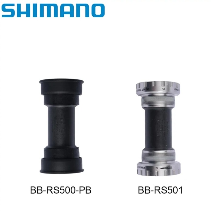 SHIMANO BB-RS501 BSA Threaded Bottom Bracket 68/70mm Shell Width RS500 Press-Fit
