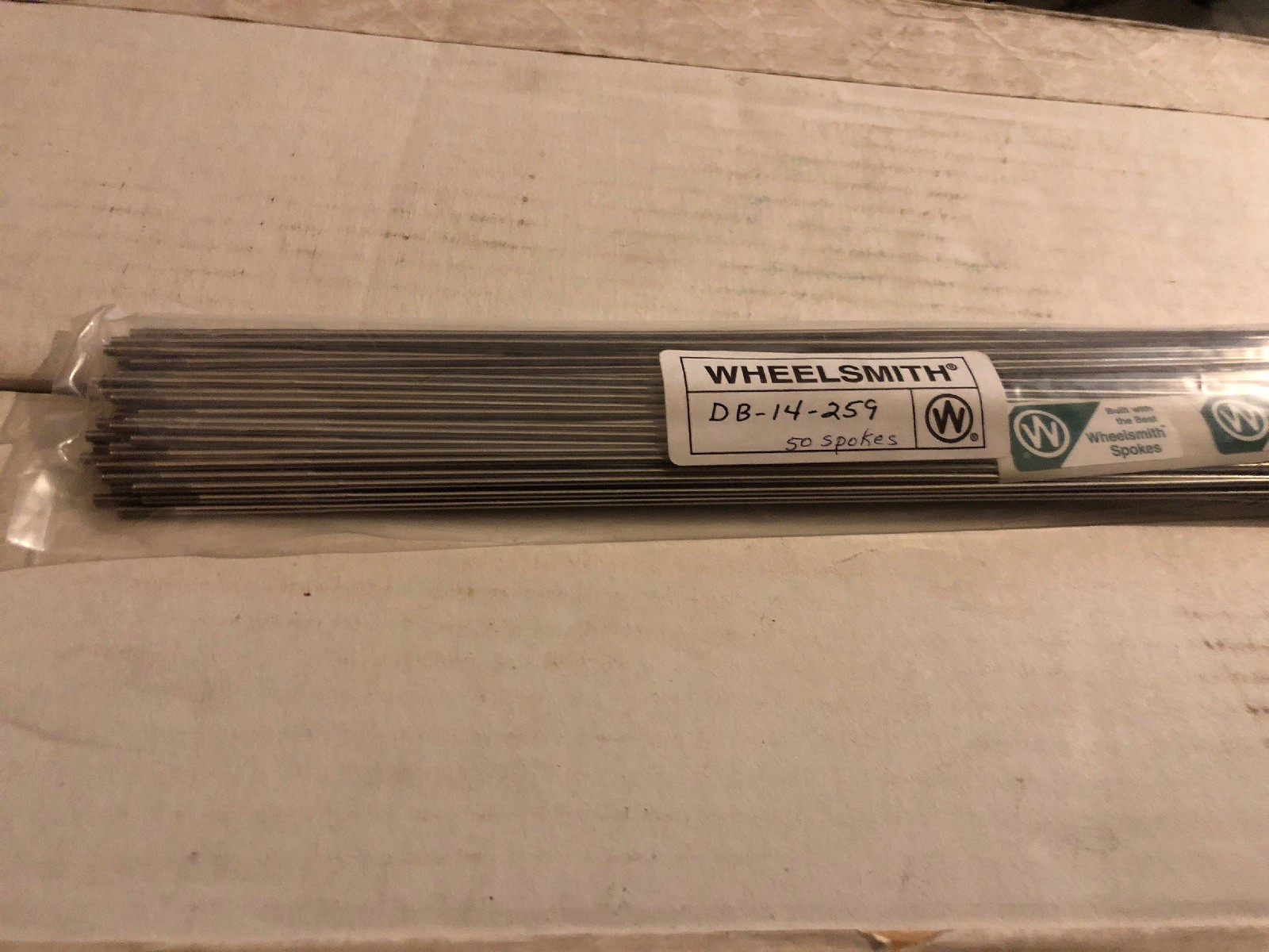 Wheelsmith DB-14-259mm Spokes Silver Bag of 50