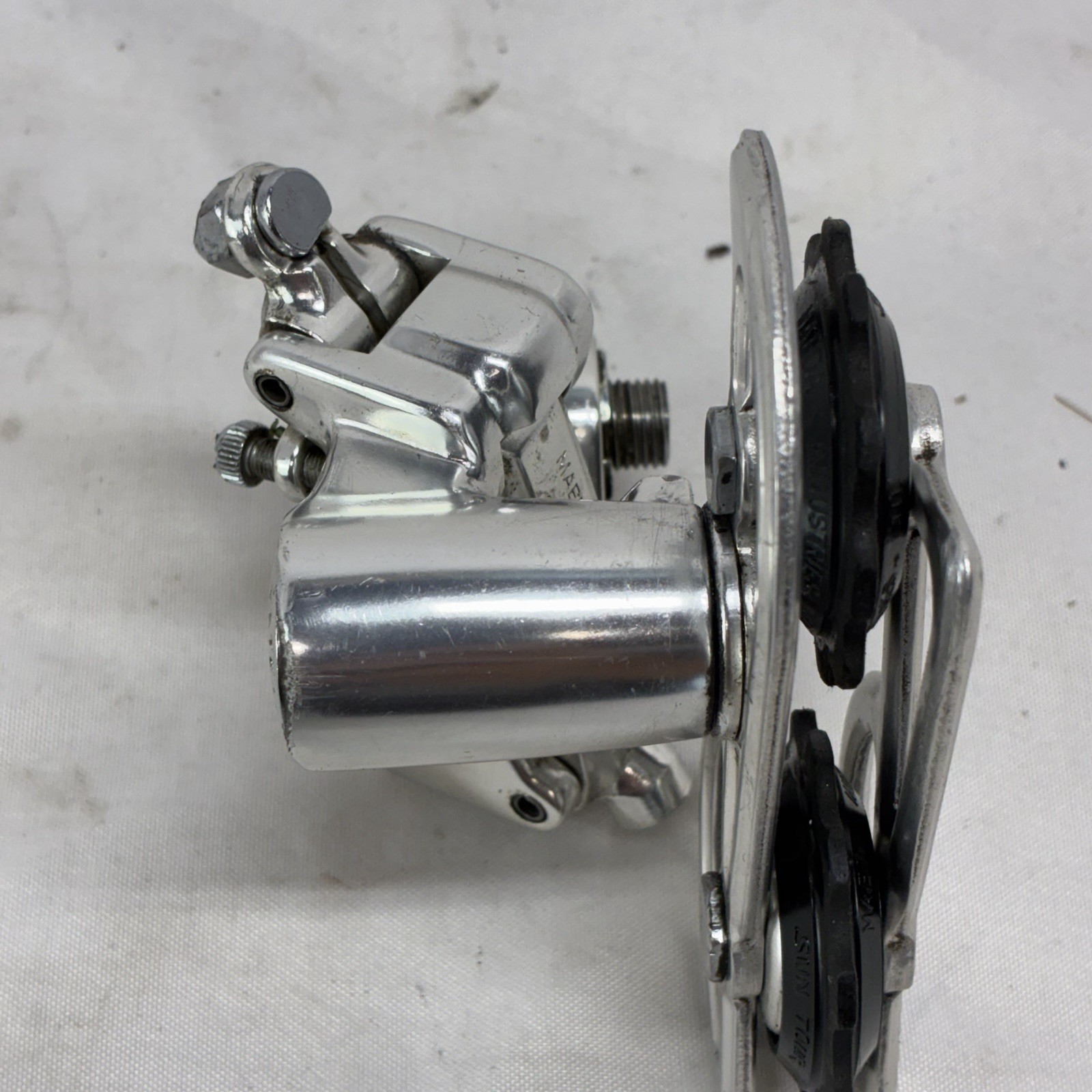 Vintage Suntour Cyclone Rear Derailleur Short Cage Bolt-On Japan 185g Road Bike