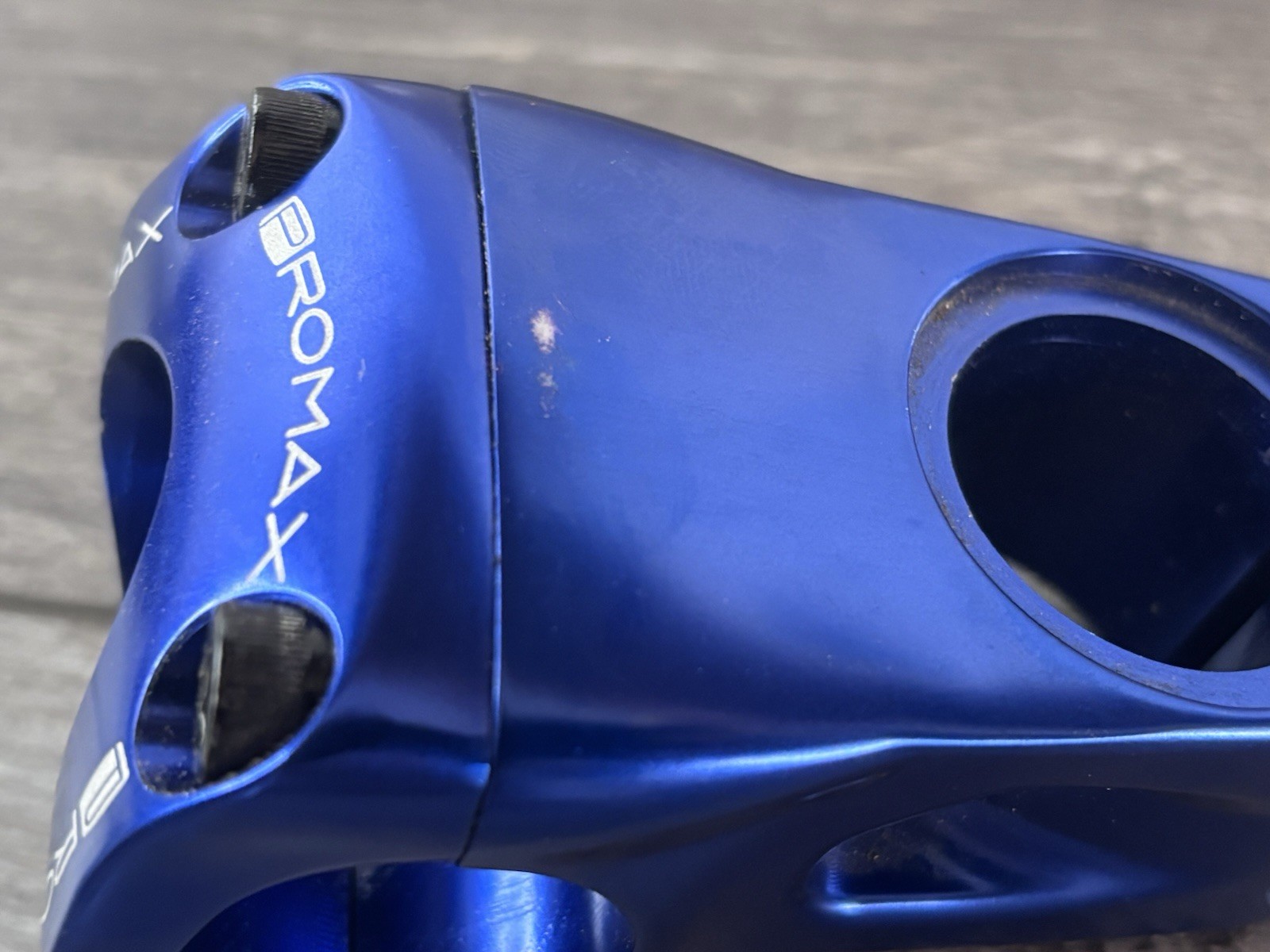 Promax Banger front load 31.8mm, CNC Alloy, 48mm Reach, , 1-1/8″ BLUE