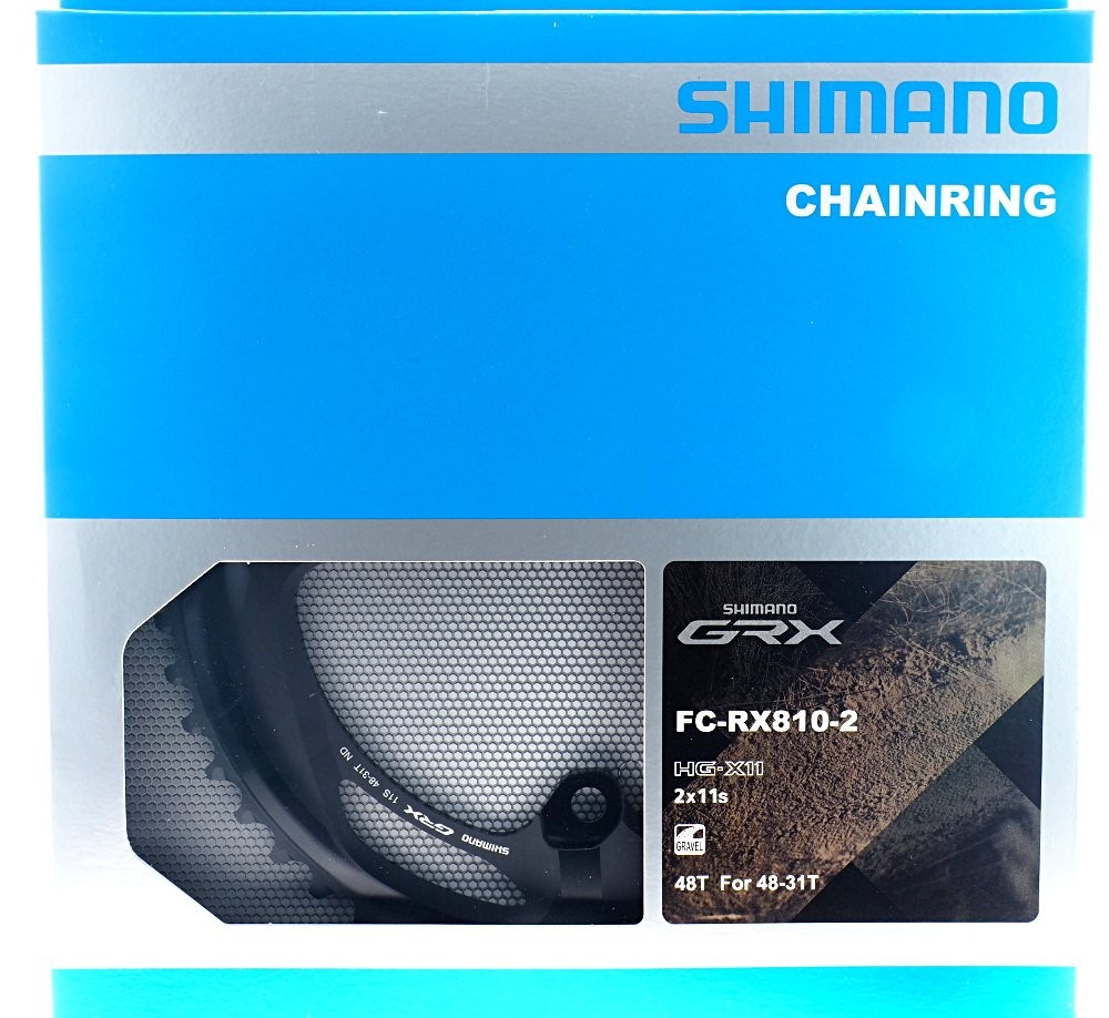 Shimano GRX FC-RX810-2 2×11 Speed CRANKSET 48T Chainring for 48-31T Crankset