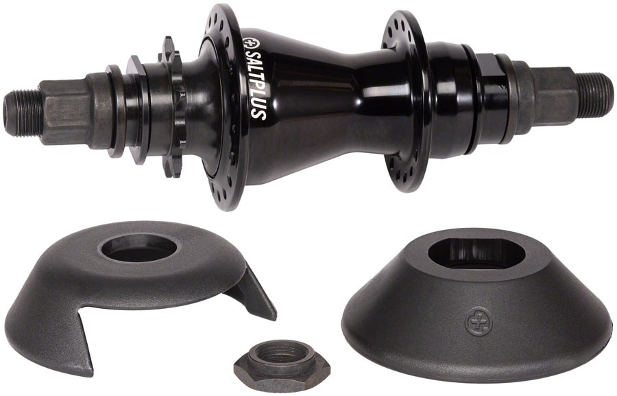 Salt Plus Trapez Rear Hub – 14mm, 36H, Cassette, Black