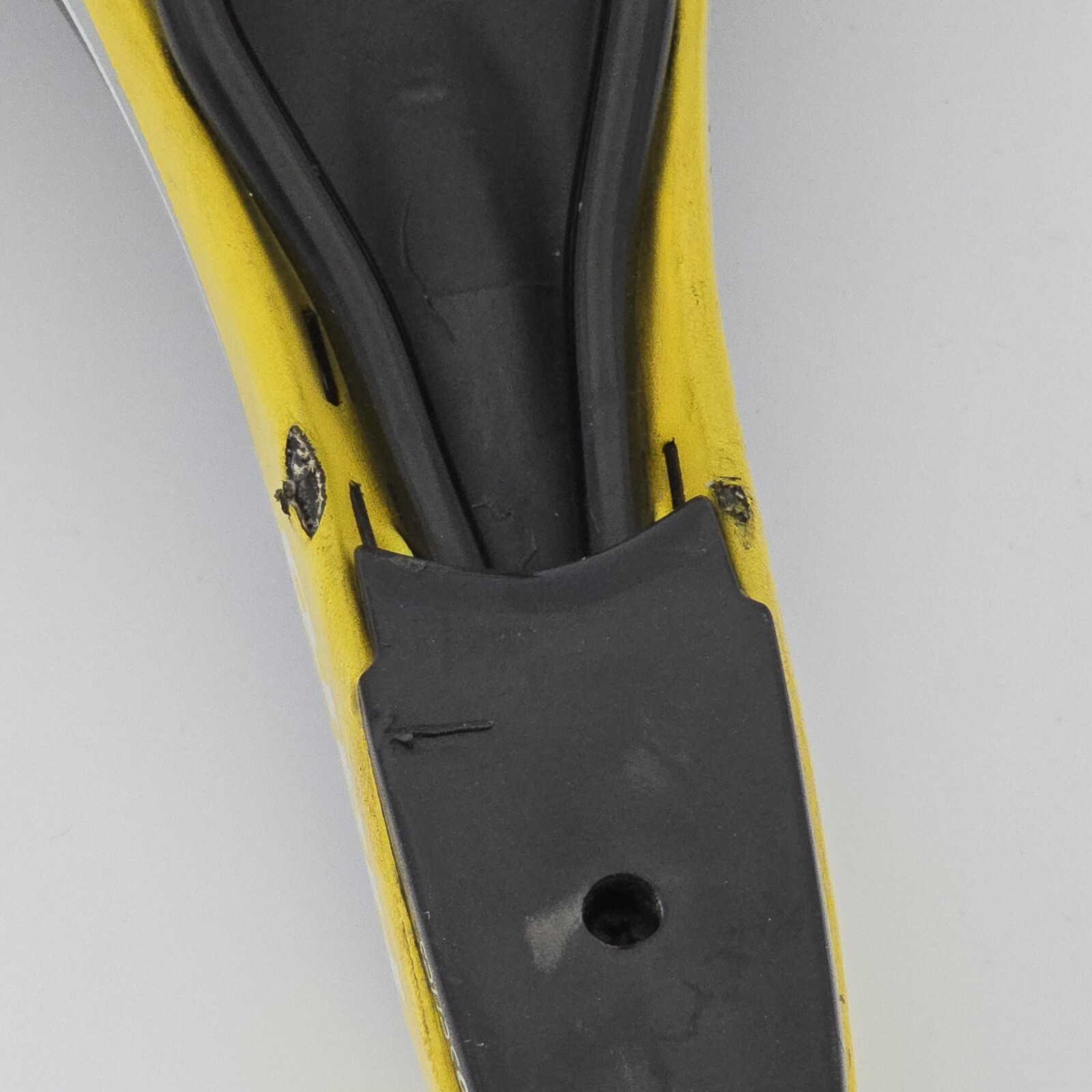 Haro Pro Series BMX Seat Black and Yellow Mid School