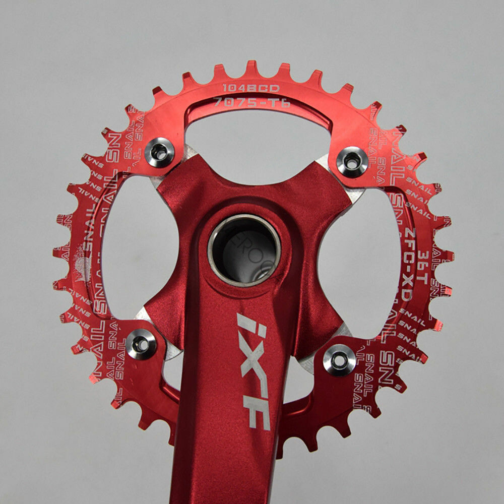 30-42T 104bcd MTB Bike Crankset 170mm Crank Arm Bottom Bracket Chainrings