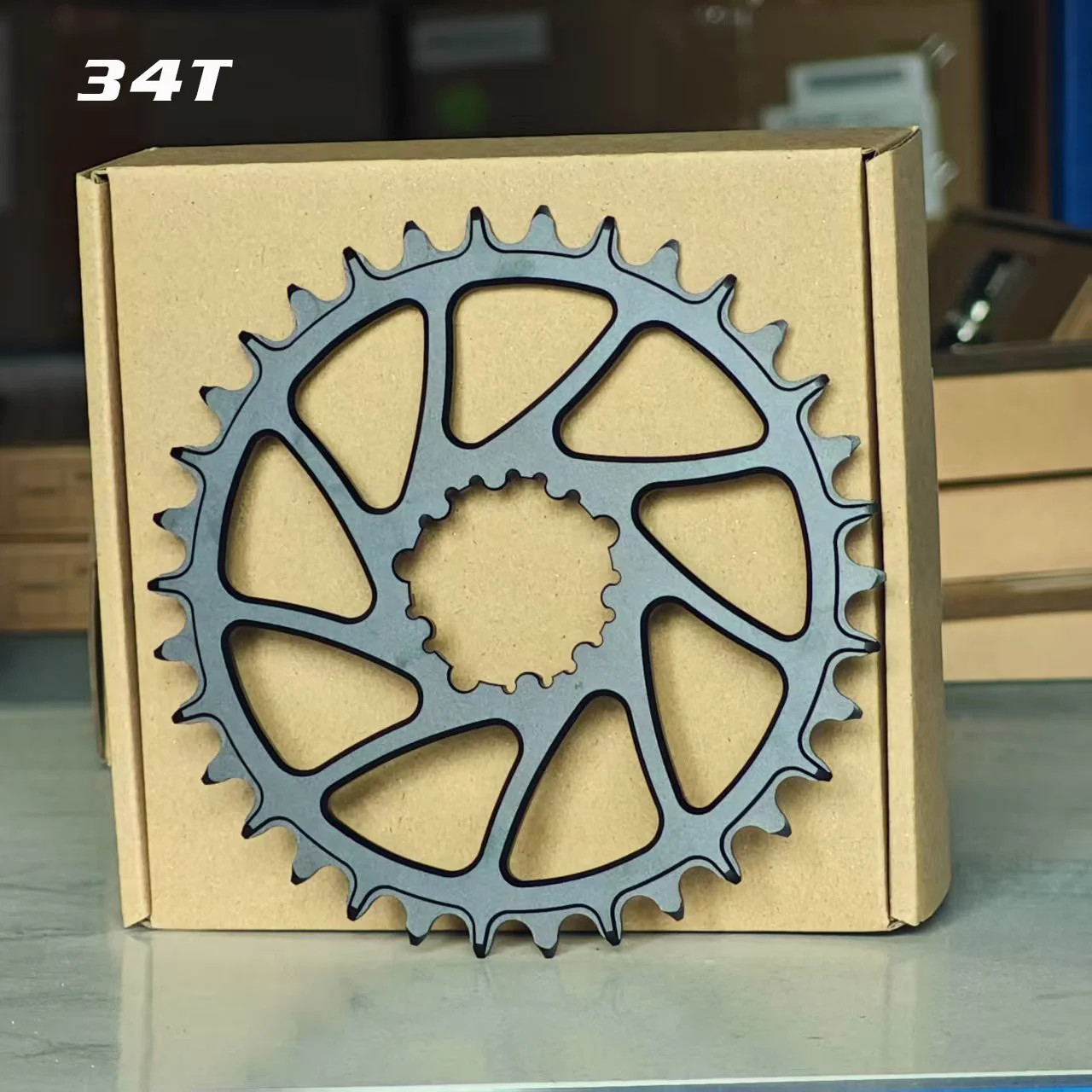 3 Bolt Direct Mount Chainring 34T 36T 38T 40T Narrow Wide 0mm Offset